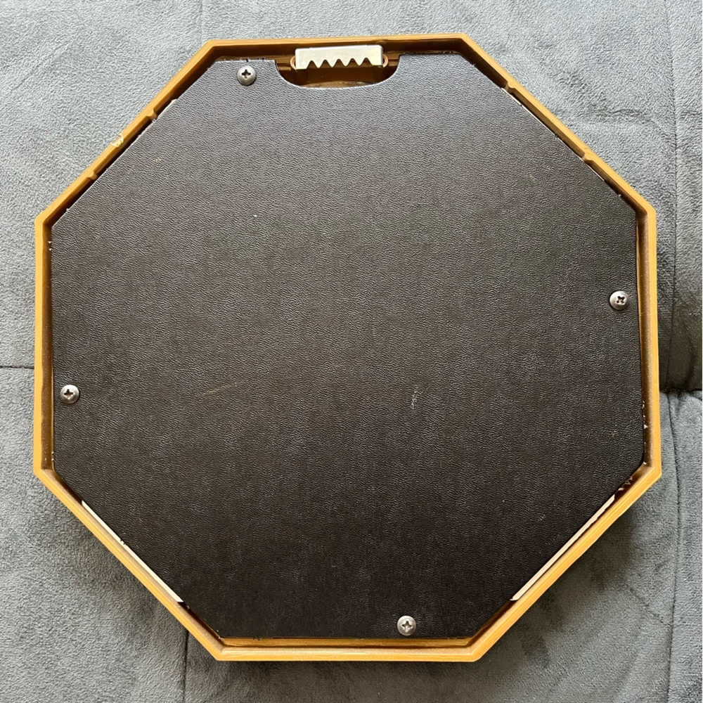 Vintage Homco Swan Prints Gold Tone Octagon Frames Wall Decor 2 Piece Set - Picture 5 of 11